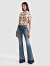 ROSIE CROPPED BUTTON DOWN-SOLAR STRENGTH OFF WHITE-ALICE + OLIVIA