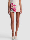 RUBI MINI SKIRT-EMPRESS BLOOM OFF WHITE-ALICE + OLIVIA