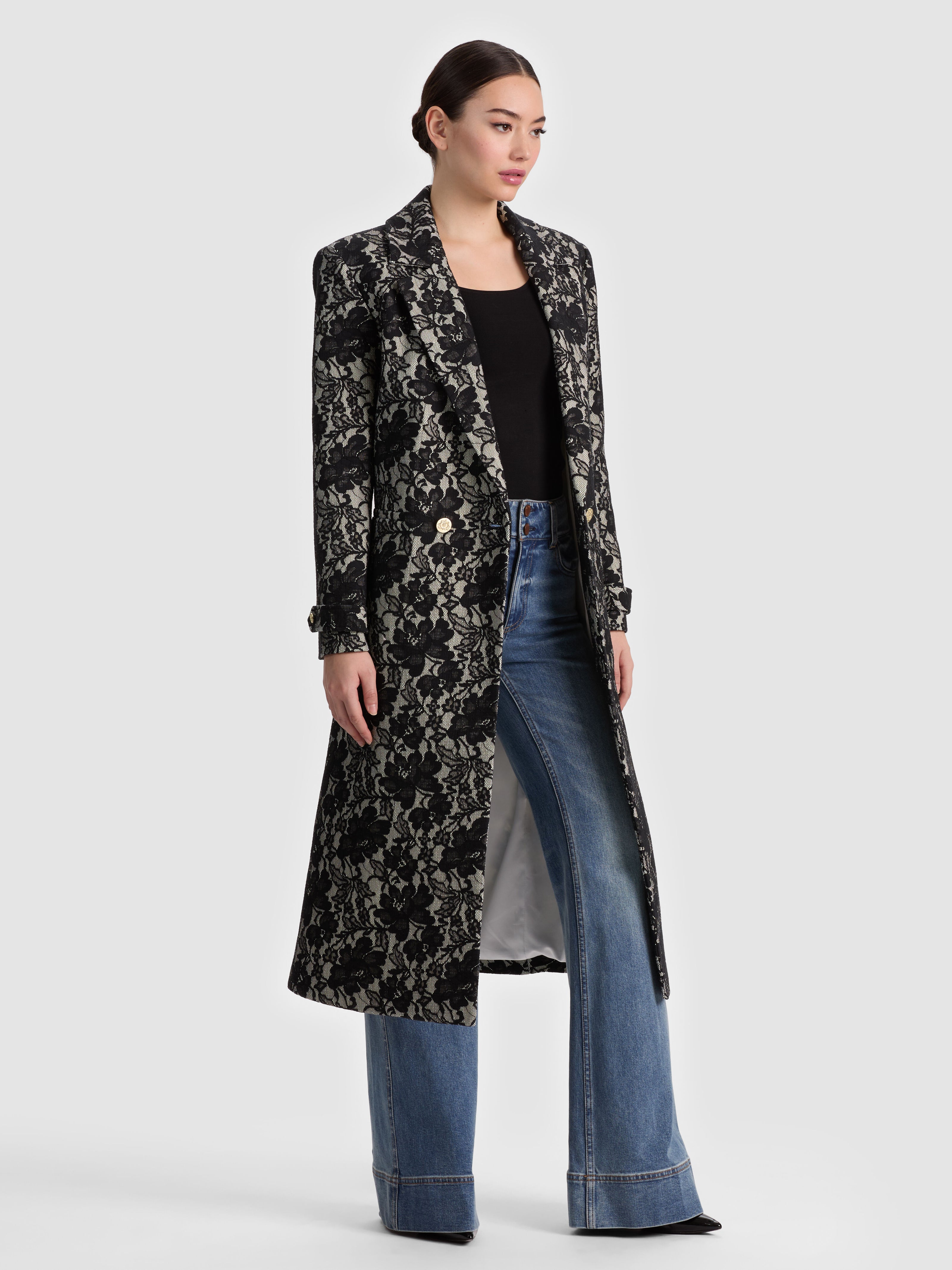 MANTEAU JIMMY EN DENTELLE-ALICE + OLIVIA