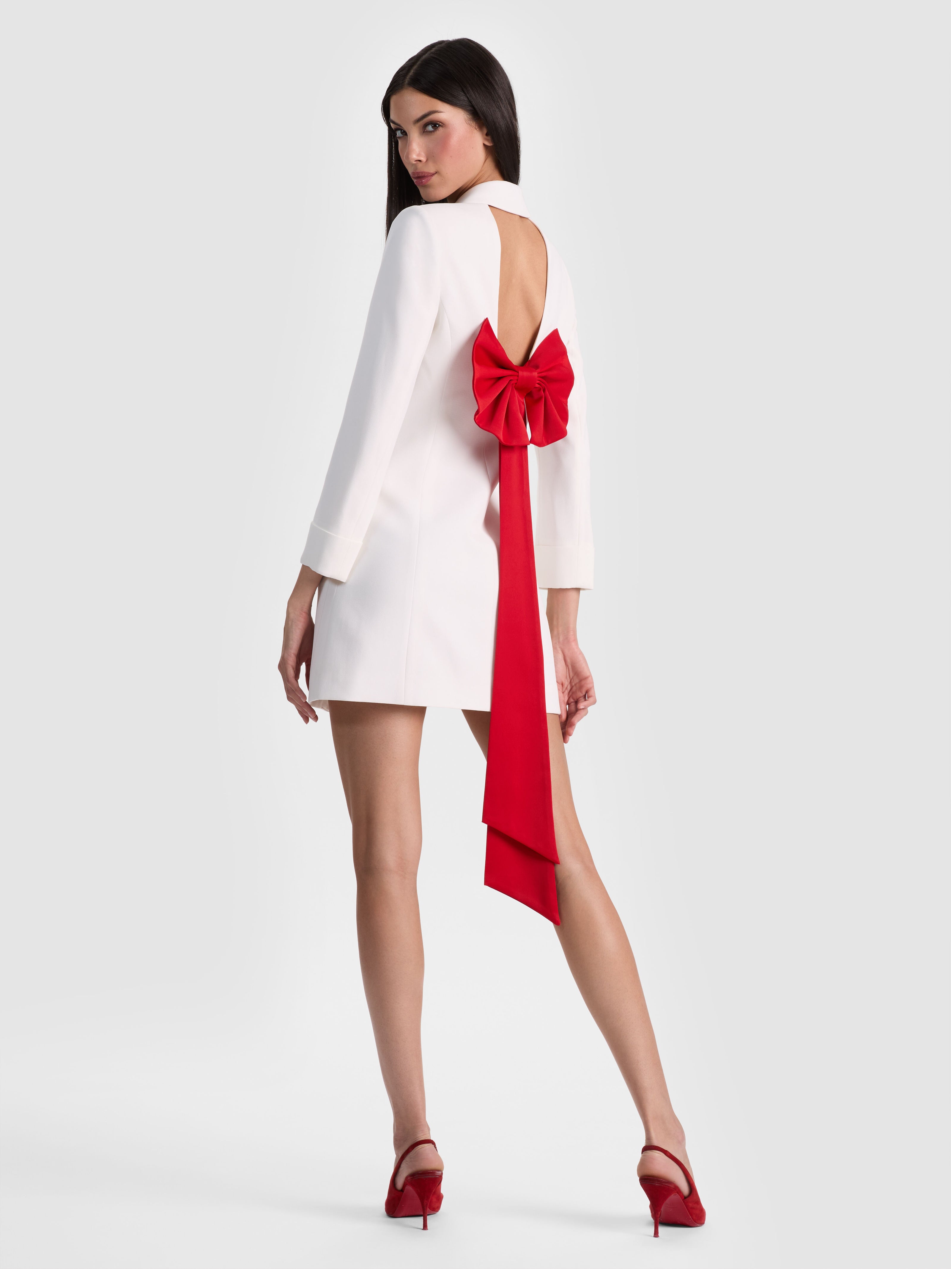 ABITO BLAZER SHAWN A SCHIENA SCOPERTA-ALICE + OLIVIA