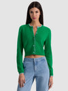 Gilet en cachemire bicolore DOLLIE-ALICE + OLIVIA