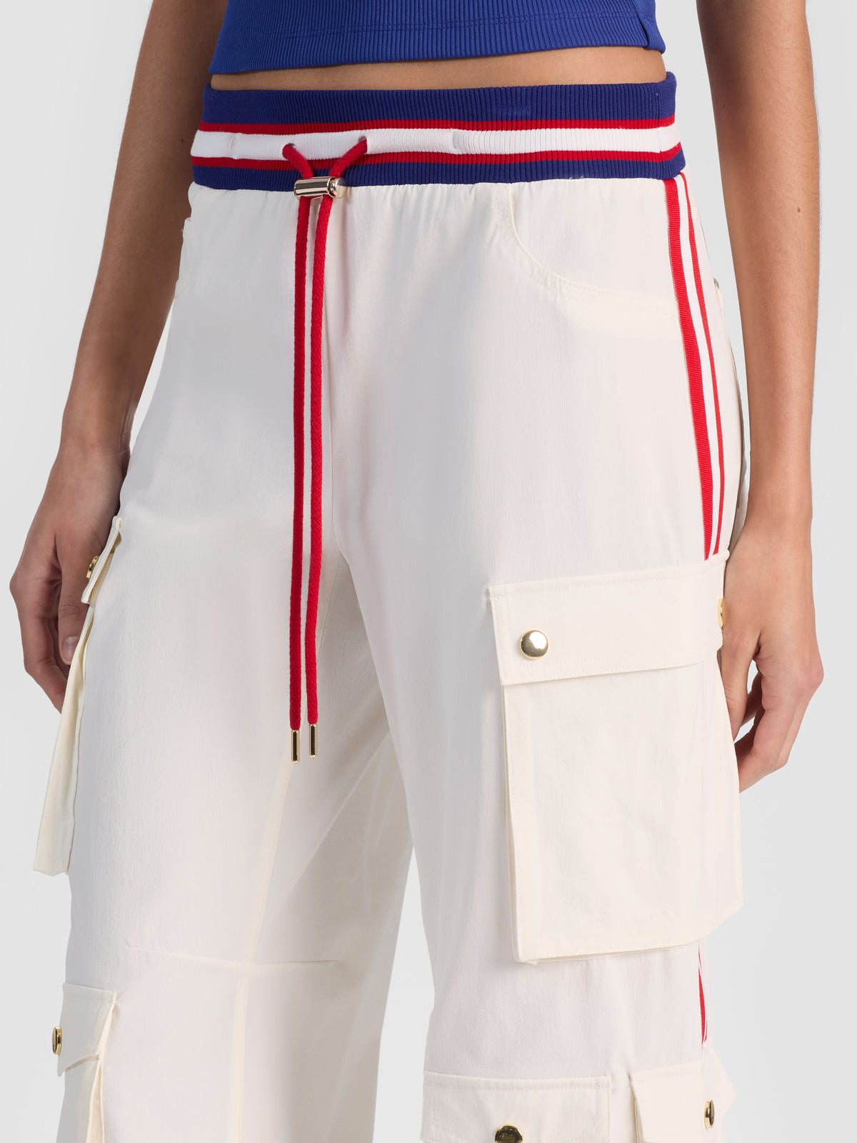 OLYMPIA CARGO PANT-OFF WHITE-ALICE + OLIVIA