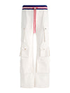 OLYMPIA CARGO PANT-OFF WHITE-ALICE + OLIVIA