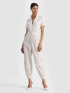 MILO CARGO JUMPSUIT-OFF WHITE-ALICE + OLIVIA