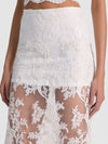 JUPE MIDI EN DENTELLE ORNÉE MEDINE-ALICE + OLIVIA