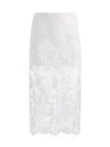 JUPE MIDI EN DENTELLE ORNÉE MEDINE-ALICE + OLIVIA