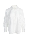 CAMICIA OVERSIZE FINEMENTE DECORATA CON BOTTONI-ALICE + OLIVIA