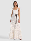 CALLA LACE MAXI DRESS-OFF WHITE-ALICE + OLIVIA