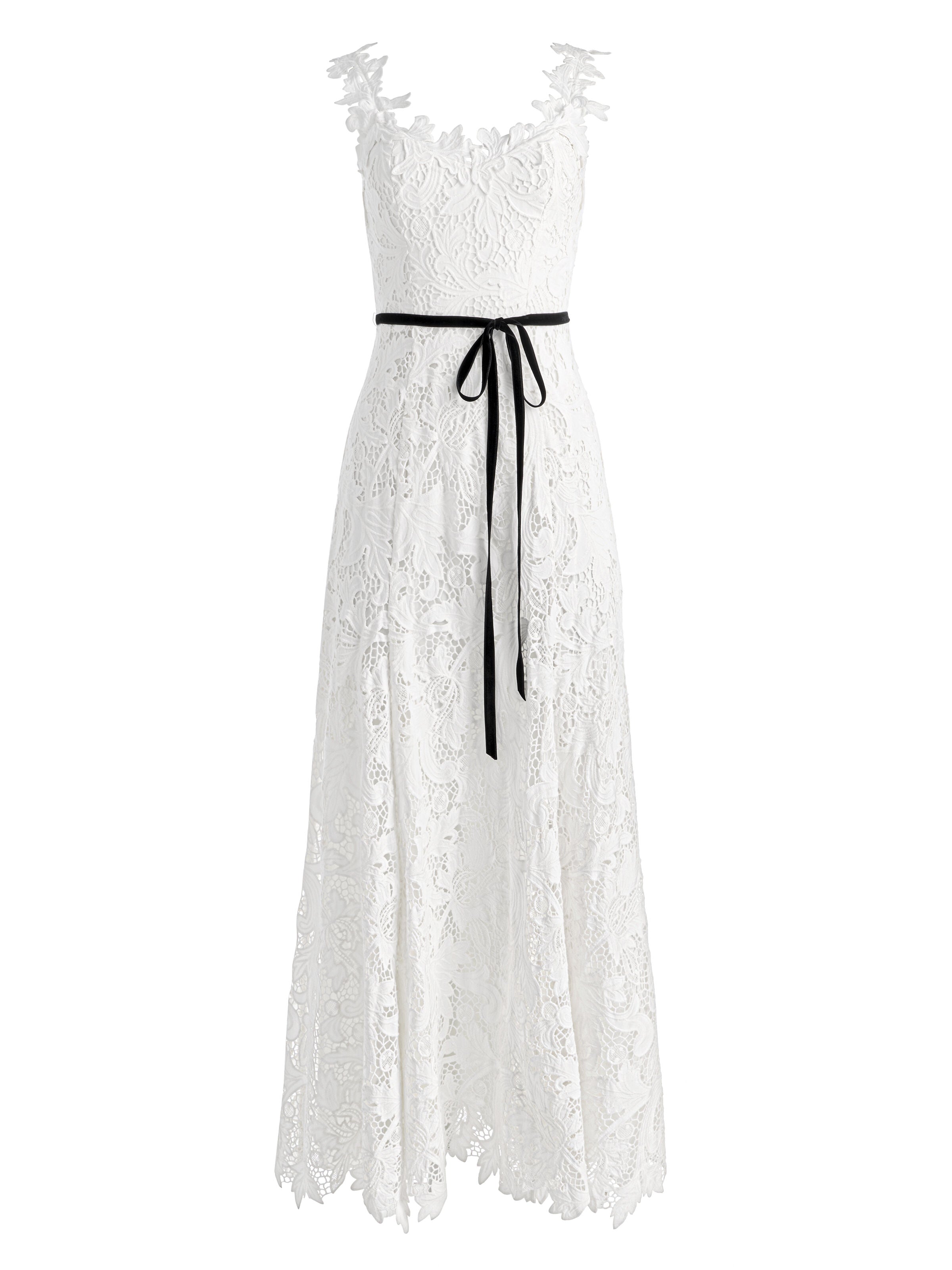 CALLA LACE MAXI DRESS-OFF WHITE-ALICE + OLIVIA