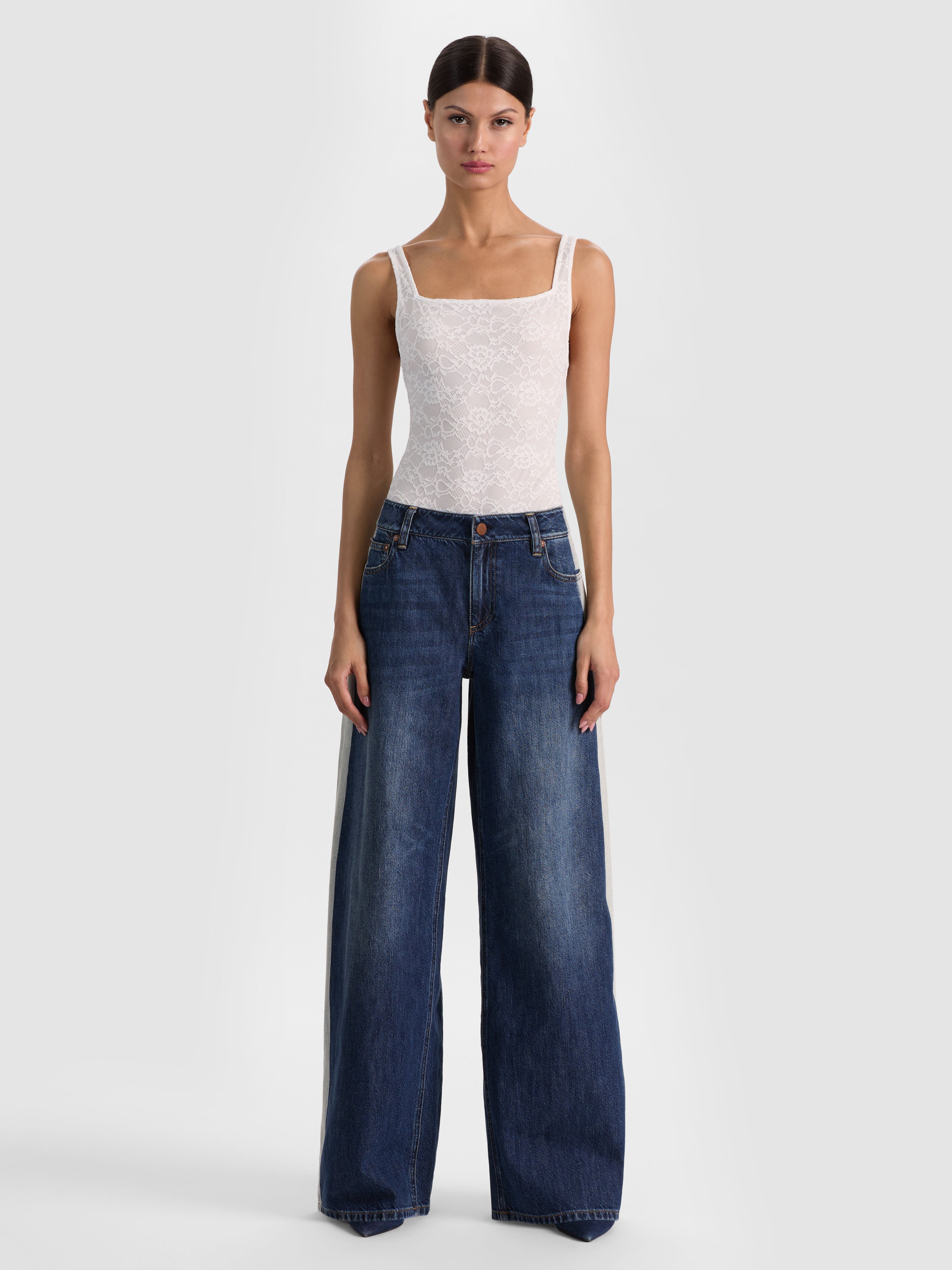 ANNIKA LACE BODYSUIT-OFF WHITE-ALICE + OLIVIA