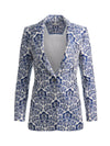 BREANN BLAZER STAMPATO-ALICE + OLIVIA