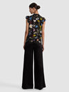 CHEMISIER EN SOIE ARLETTE-ALICE + OLIVIA