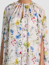 ROYA MAXI CAPE-TWISTING VINES OFF WHITE-ALICE + OLIVIA