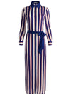 CHASSIDY MAXI SHIRT DRESS-NOVEAU STRIPE TWILIGHT BLUE-ALICE + OLIVIA