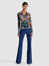 CAMICIA DI JADE IN MESH-ALICE + OLIVIA