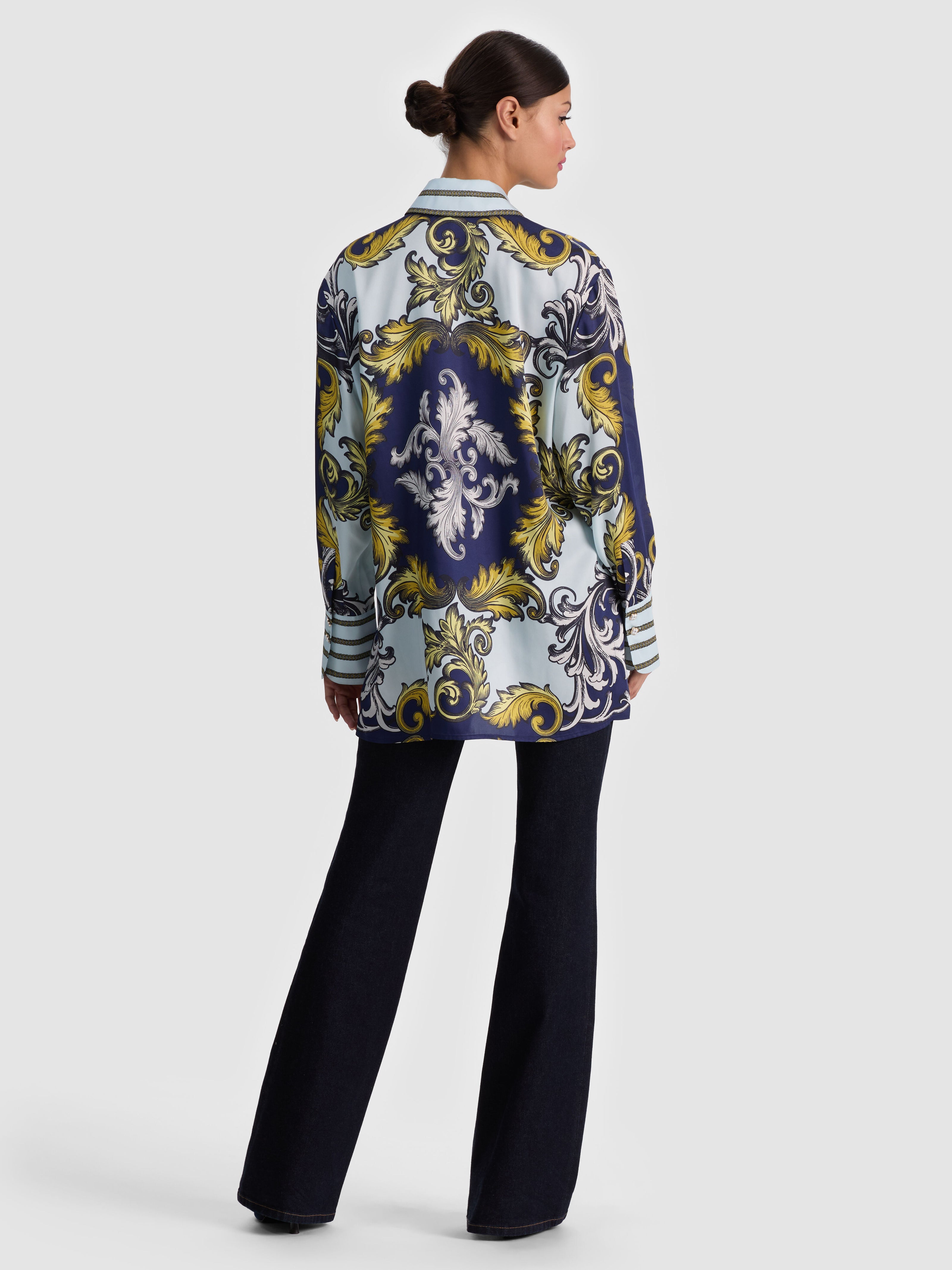 CAMICIA OVERSIZE CON BOTTONI LANE-ALICE + OLIVIA