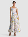 ROBE MIDI ÉVASÉE POLLY-ALICE + OLIVIA
