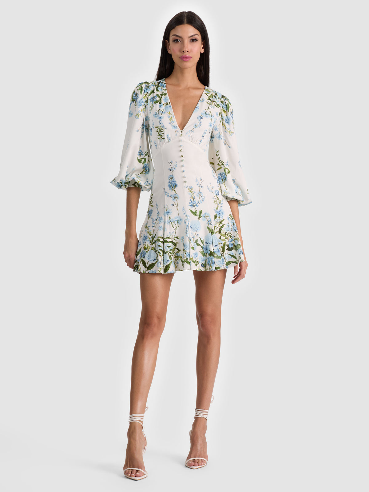 IRENE MINI DRESS - FRESH AIR CAROLINA BLUE