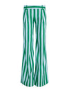 ERIC PANT-HRLOM STRIPE CROLNA BLU/GRN AP-ALICE + OLIVIA