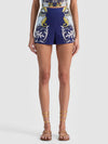 HERA HIGH RISE SHORT-ANTIQUE SCROLL-ALICE + OLIVIA