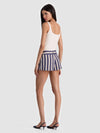 ACE MINI SKORT-METRO STRIPE TWILIGHT BLUE-ALICE + OLIVIA