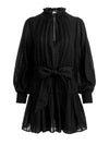 SADIE MINI SHIRT DRESS-Black-ALICE + OLIVIA