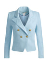 BLAZER CORTO DOPPIOPETTO SABBIA-ALICE + OLIVIA