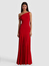 NOELIA TWIST STRAP MAXI DRESS-CHILI PEPPER-ALICE + OLIVIA