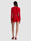 AVALON SHRUNKEN TWEED JACKET-CHILI PEPPER-ALICE + OLIVIA