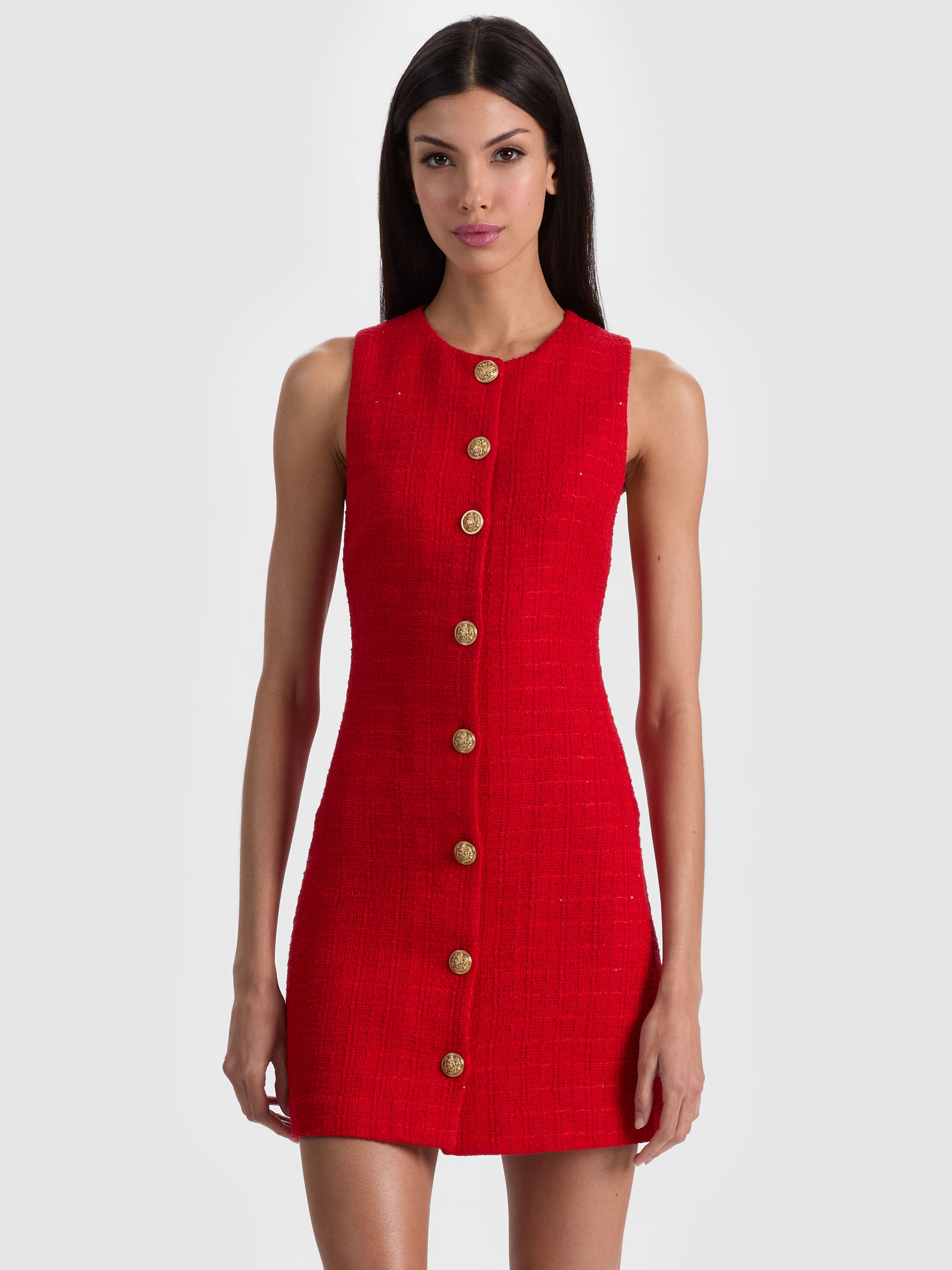 CADE MINI DRESS-CHILI PEPPER-ALICE + OLIVIA