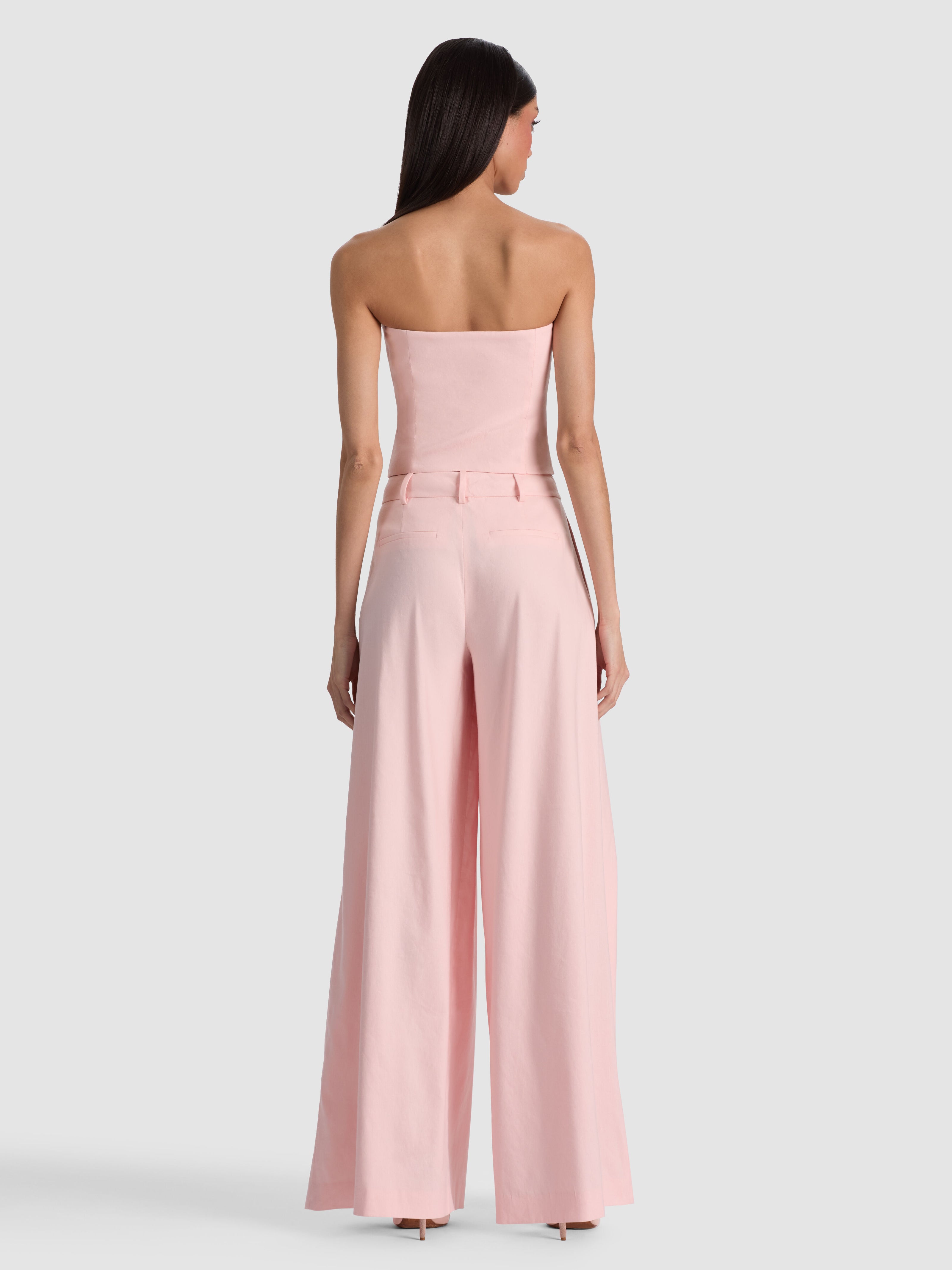 KELCEY STRAPLESS VEST-ENGLISH ROSE-ALICE + OLIVIA