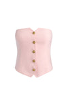 KELCEY STRAPLESS VEST-ENGLISH ROSE-ALICE + OLIVIA