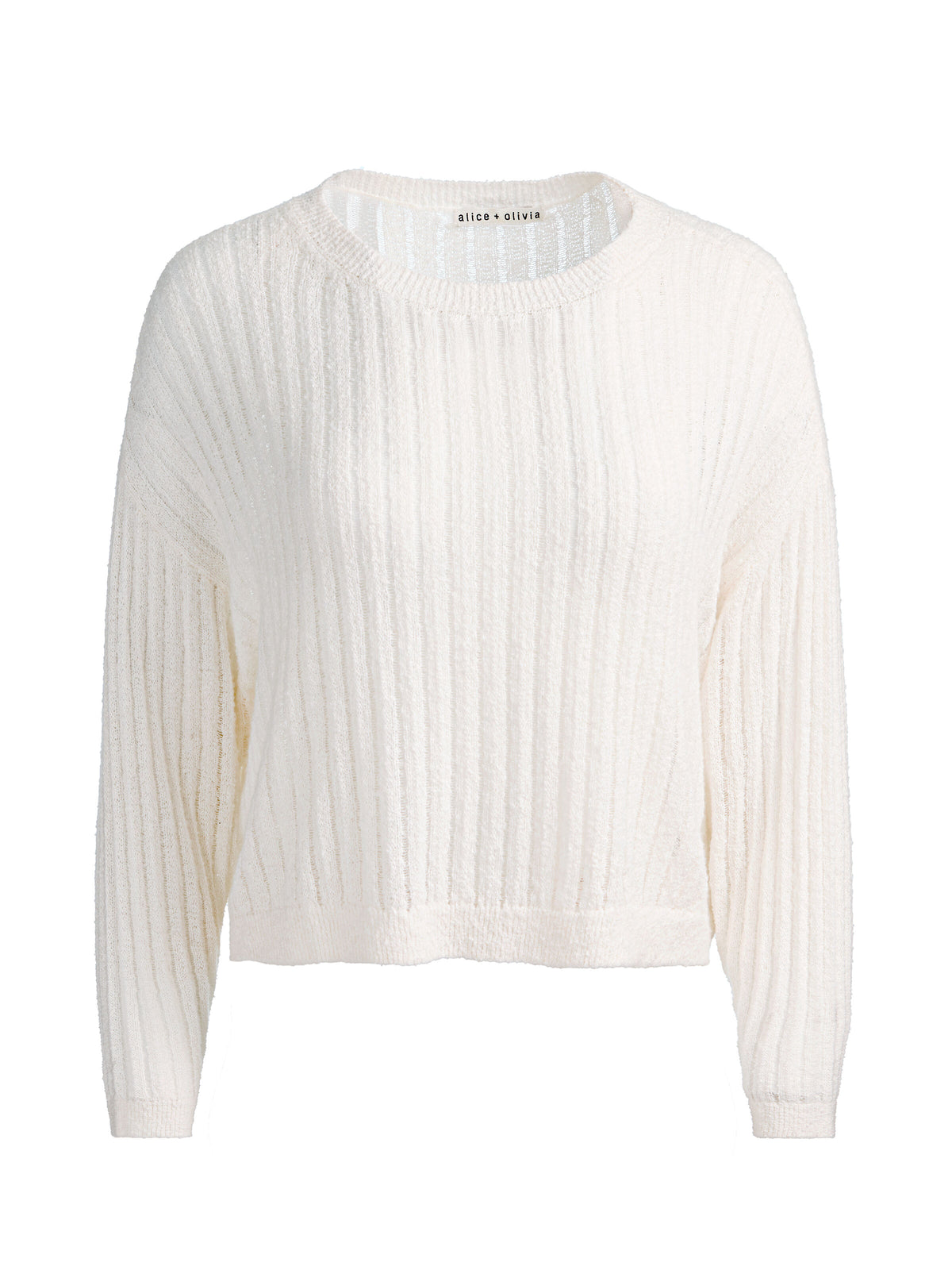 MITCHELL LIGHTWEIGHT PULLOVER - SOFT WHITE