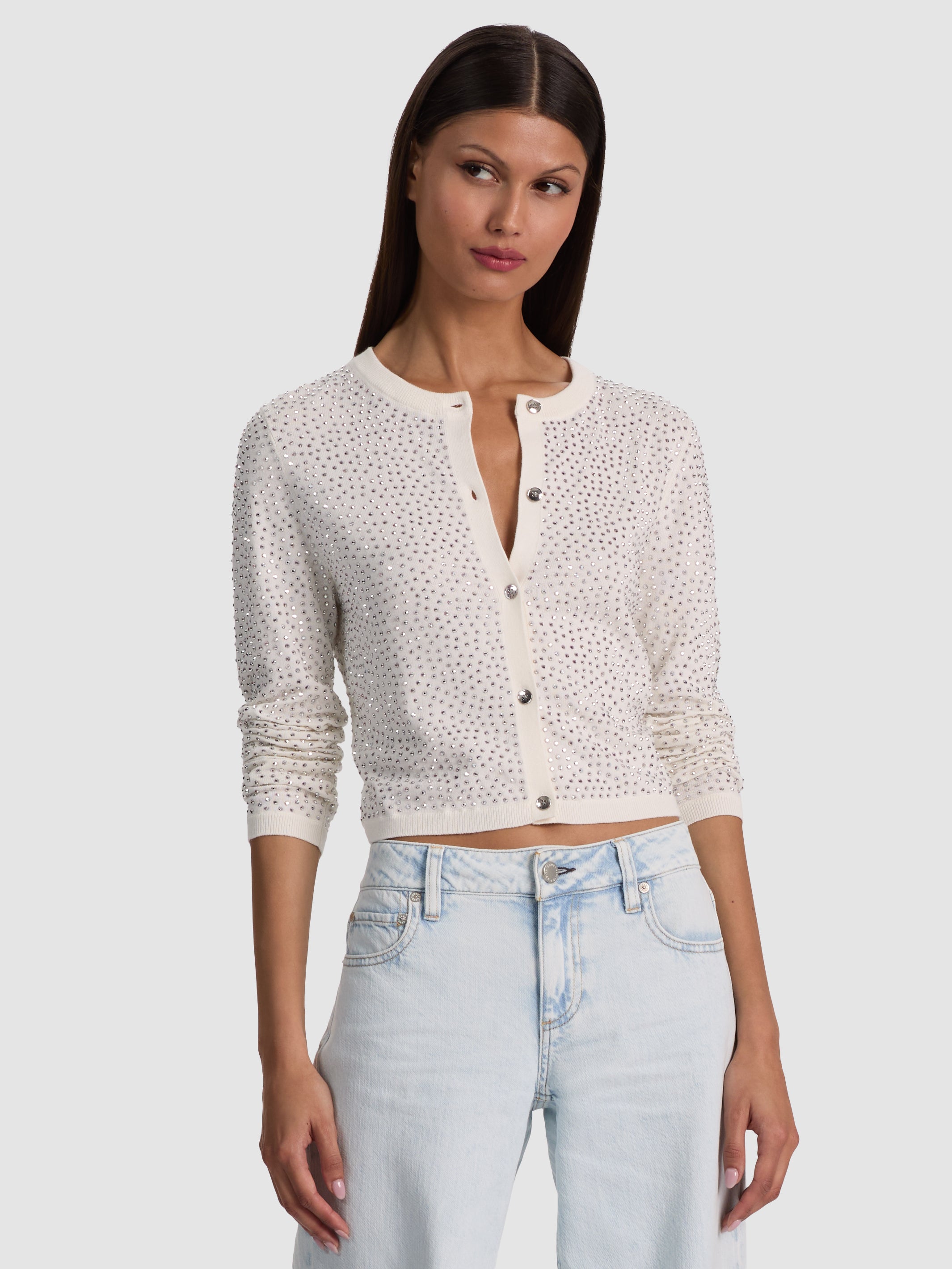 CARDIGAN ORNÉ DOLLIE-ALICE + OLIVIA