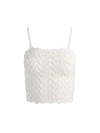 SID CROCHET TANK-SOFT WHITE-ALICE + OLIVIA