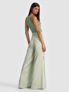KENLEY PALAZZO PANT-LIGHT SAGE-ALICE + OLIVIA