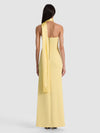 CHANA MAXI DRESS WITH SCARF-BUTTER-ALICE + OLIVIA