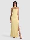 CHANA MAXI DRESS WITH SCARF-BUTTER-ALICE + OLIVIA