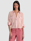 FINELY OVERSIZED UTILITY SHIRT-ENGLISH ROSE-ALICE + OLIVIA