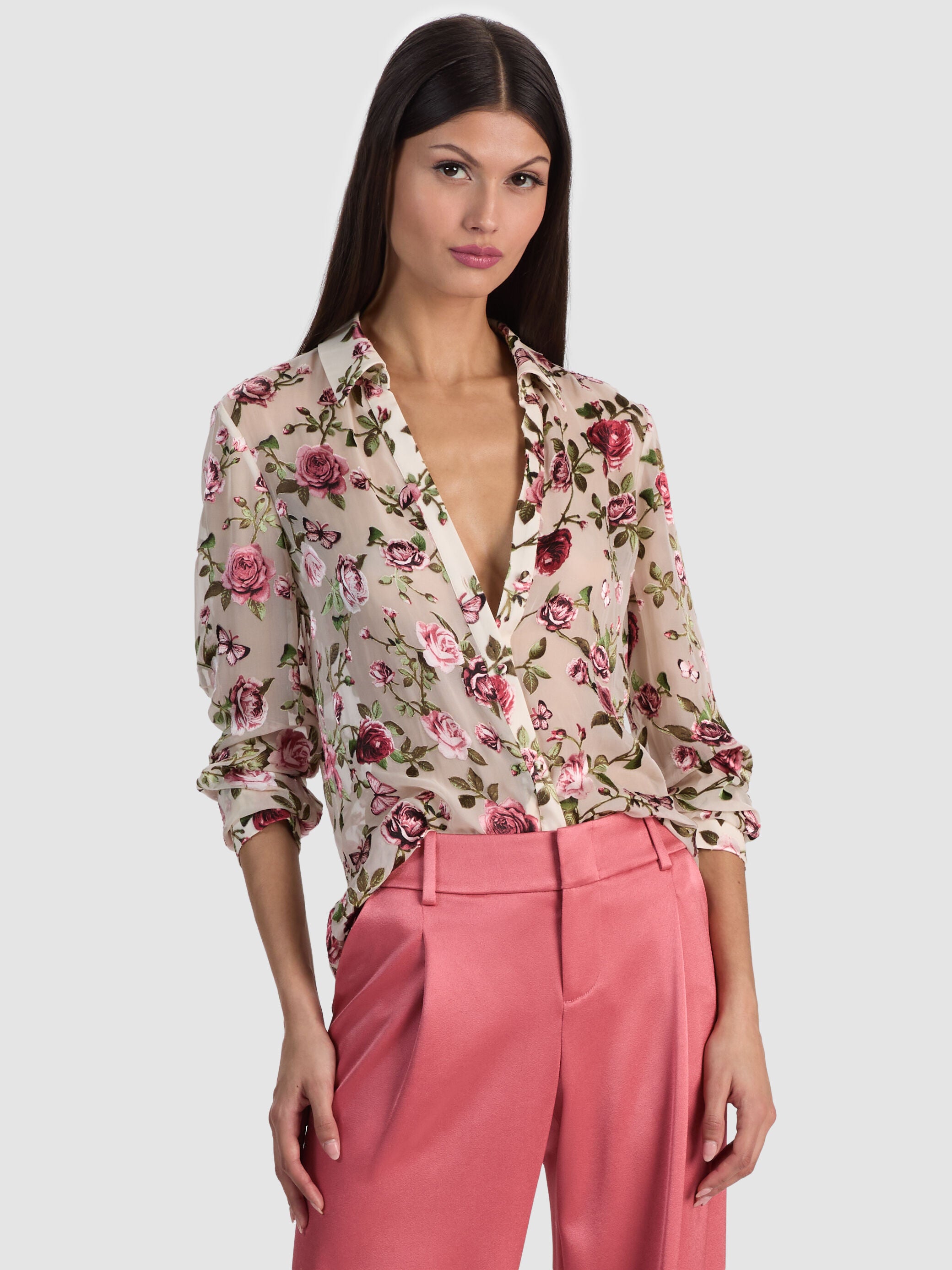 Camicetta con bottoni Eloise-ALICE + OLIVIA