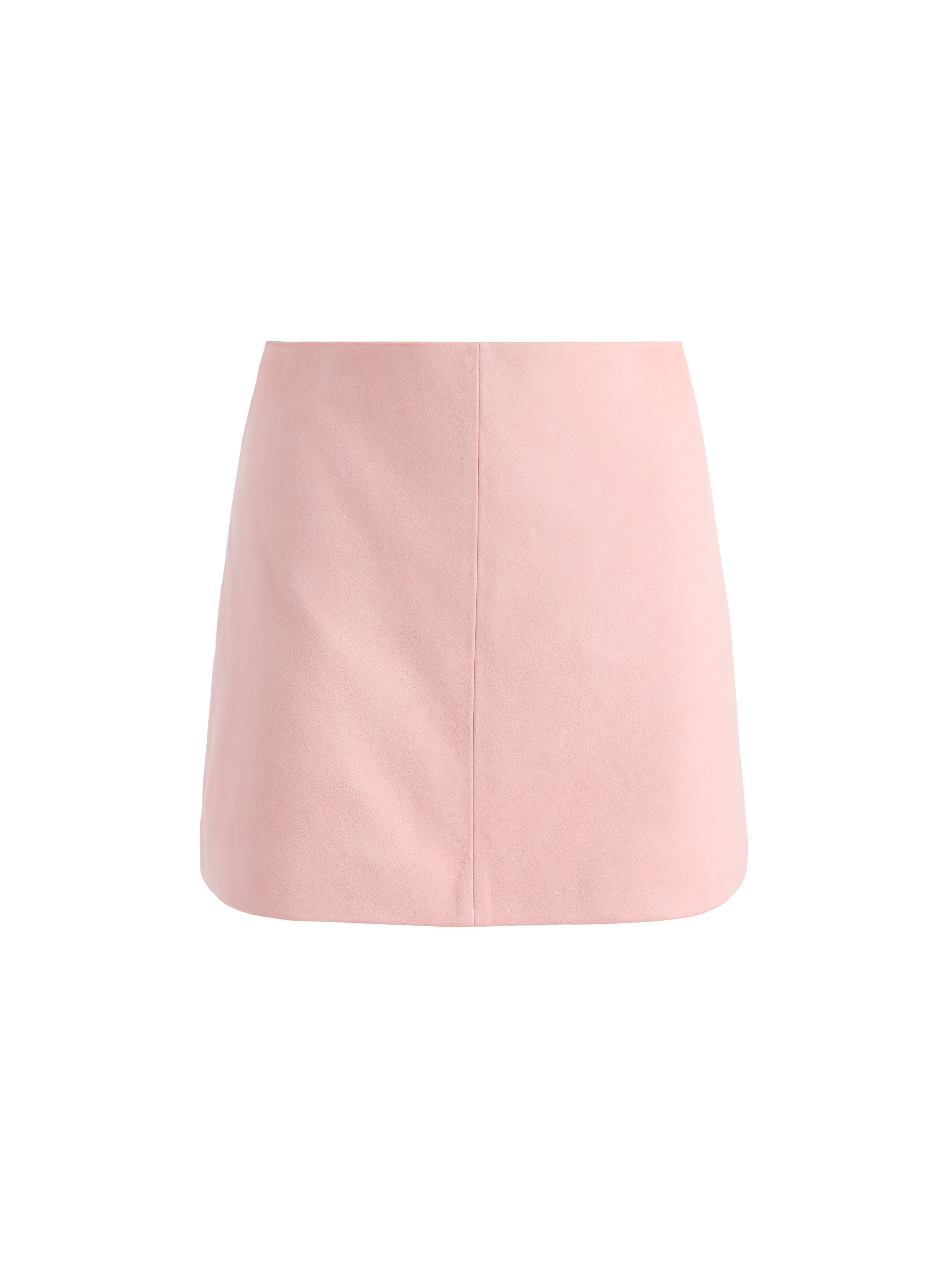 RILEY SUEDE MINI SKIRT in ENGLISH ROSE | ALICE + OLIVIA