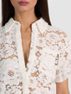 LANE LACE BUTTON DOWN-OFF WHITE-ALICE + OLIVIA