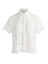 LANE LACE BUTTON DOWN-OFF WHITE-ALICE + OLIVIA