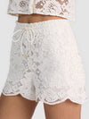 KENLEY PULL UP LACE SHORT-OFF WHITE-ALICE + OLIVIA