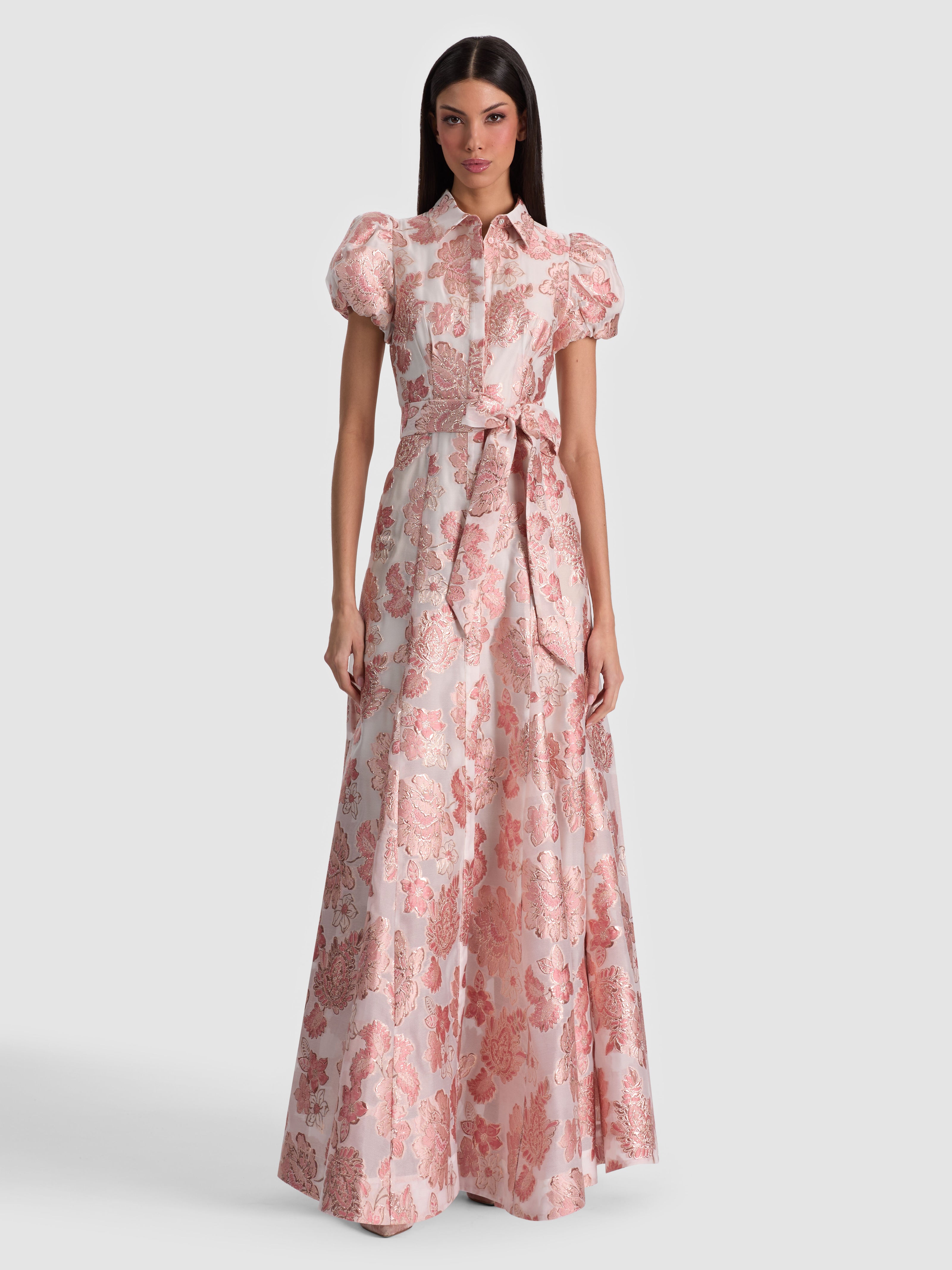 HENRIETTA MAXI DRESS-ENGLISH ROSE-ALICE + OLIVIA