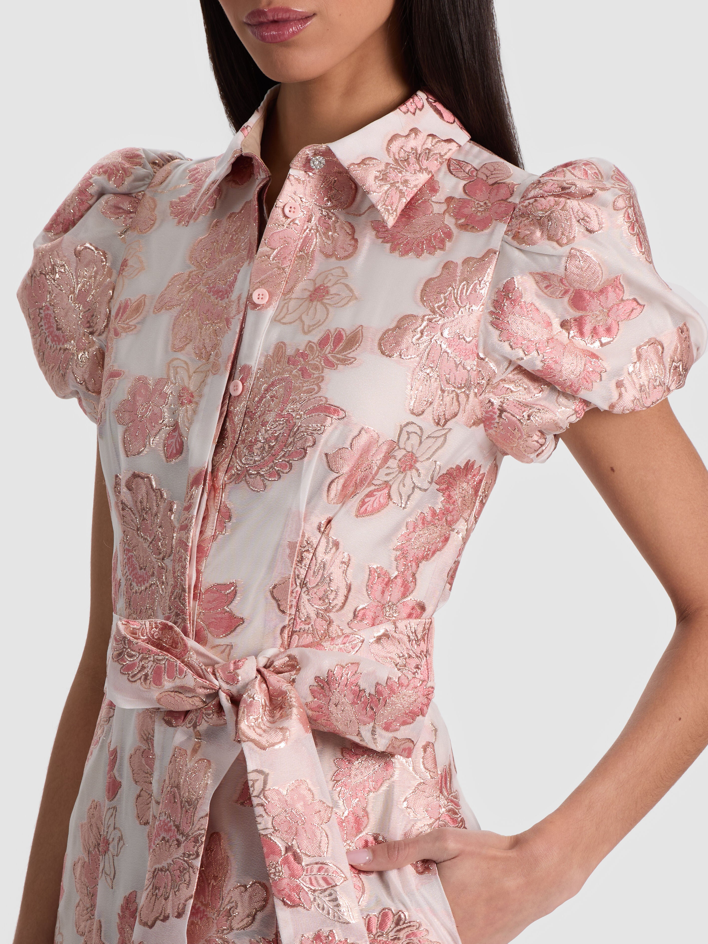 HENRIETTA MAXI DRESS-ENGLISH ROSE-ALICE + OLIVIA