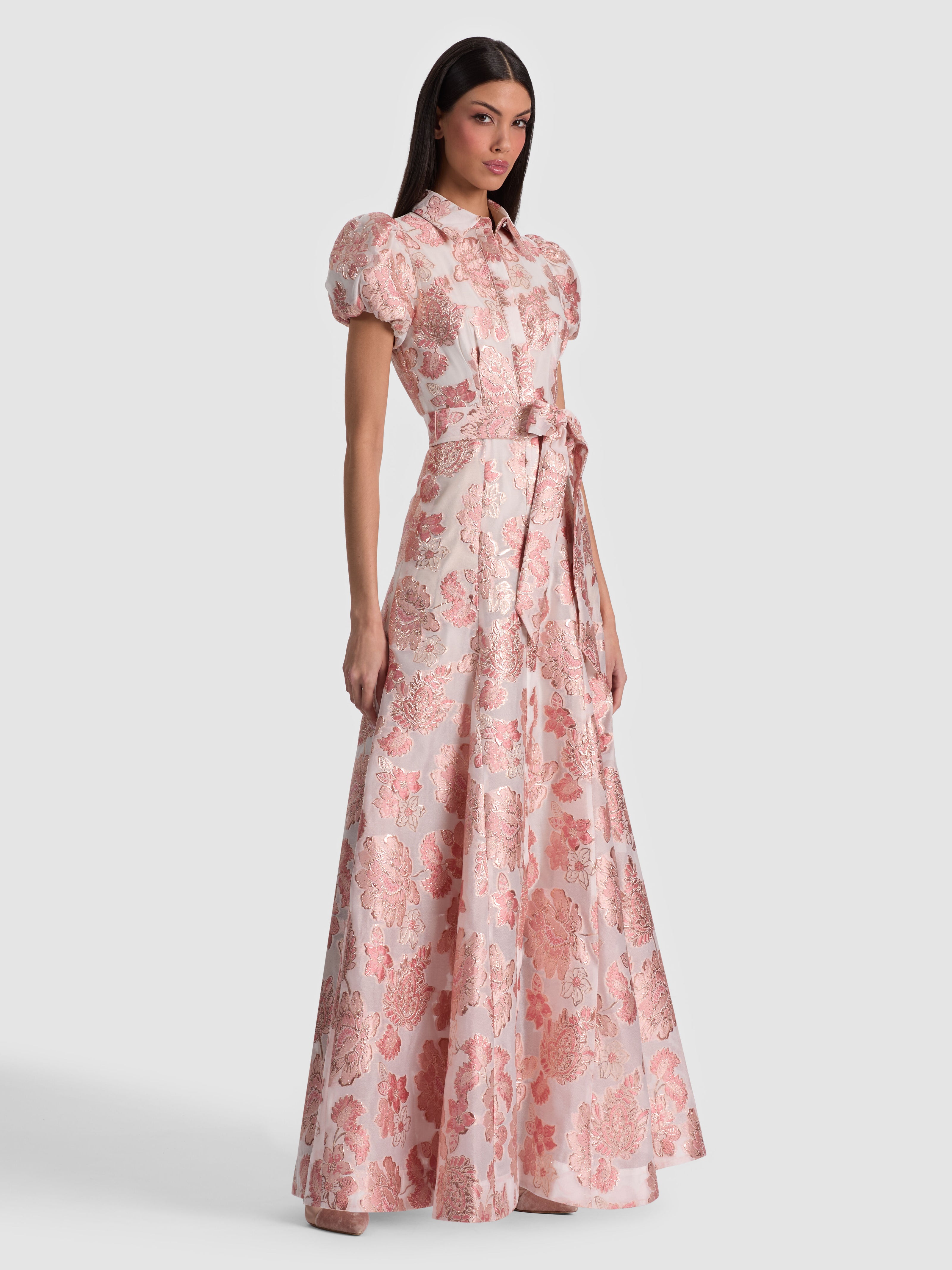 HENRIETTA MAXI DRESS-ENGLISH ROSE-ALICE + OLIVIA