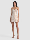 HALLIE PEEKABOO MINI ABITO-ALICE + OLIVIA