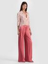 CHEMISIER EN SOIE WILLA-ALICE + OLIVIA