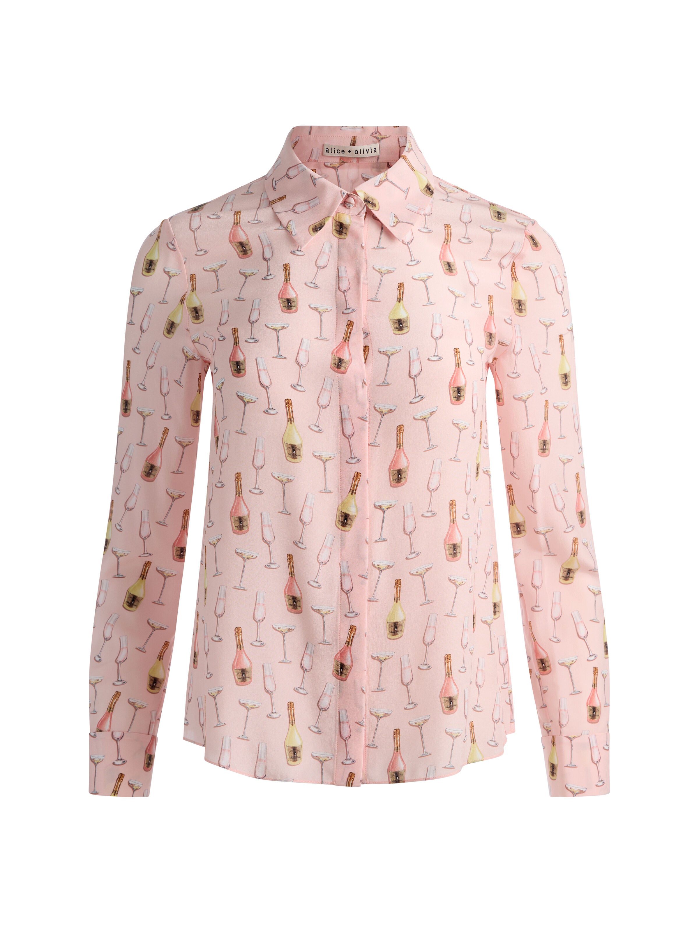 CHEMISIER EN SOIE WILLA-ALICE + OLIVIA